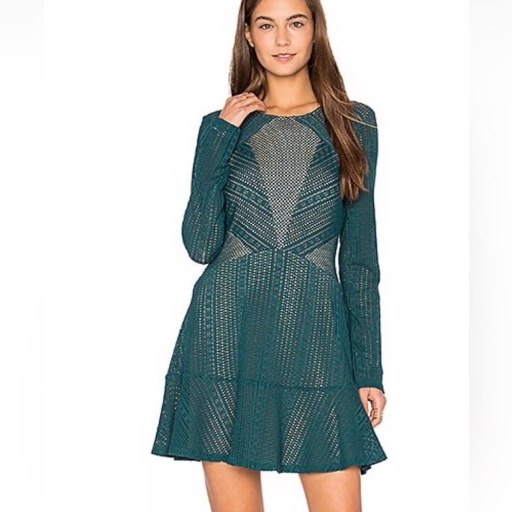 BCBG Teal Green/blue dress